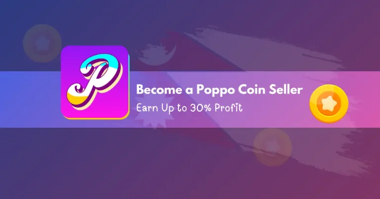 Become a Poppo Coin Seller